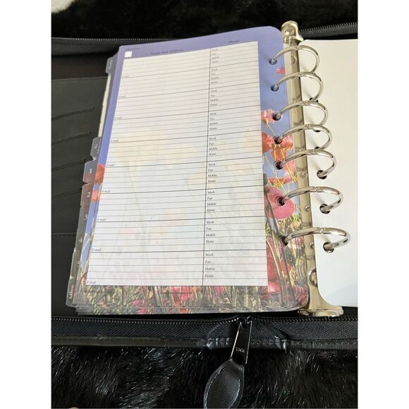 Franklin Covey Planner Imitation Leather 7 Ring Binder 8x10 - Picture 8 of 8